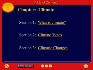 Chapter: Climate