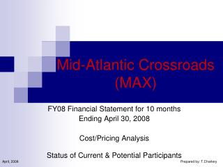 Mid-Atlantic Crossroads (MAX)
