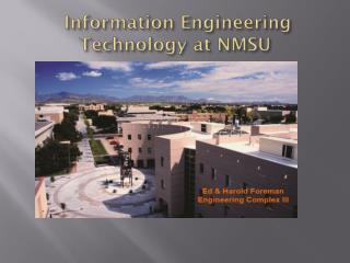 Information Engineering Technology at NMSU