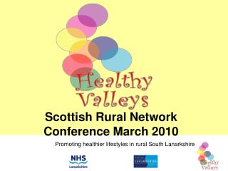 Scottish Rural Network Conference March 2010