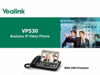 VP530 Business IP Video Phone