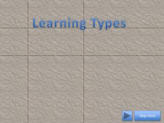 Learning Types