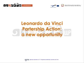 Leonardo da Vinci Partership Action: a new opportunity