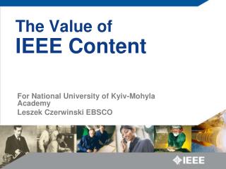 The Value of IEEE Content