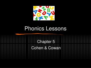 Phonics Lessons