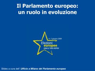 Il Parlamento europeo: un ruolo in evoluzione