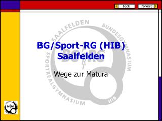 BG/Sport-RG (HIB) Saalfelden
