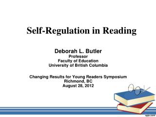 Self-Regulation in Reading