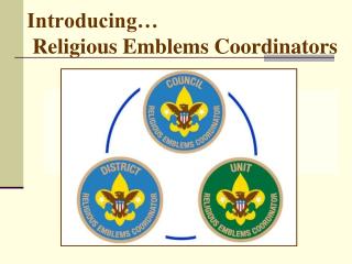 Introducing… Religious Emblems Coordinators