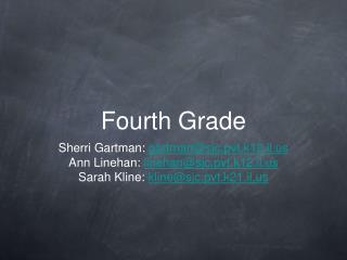 Fourth Grade