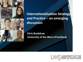 Internationalisation Strategy and Practice – an emerging discussion