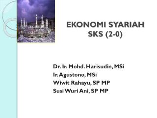 EKONOMI SYARIAH SKS (2-0)