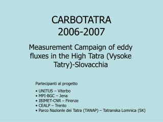 CARBOTATRA 2006-2007