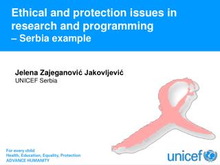 Ethical and protection issues in research and programming – Serbia example