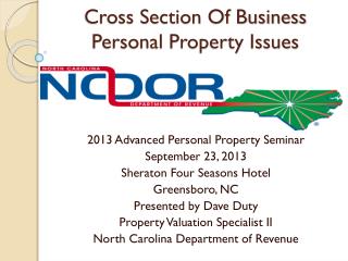 Cross Section Of Business Personal Property Issues