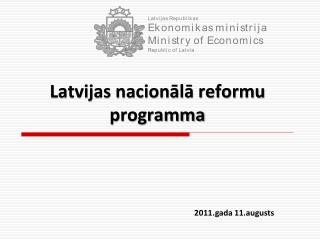 Latvijas nacionālā reformu programma