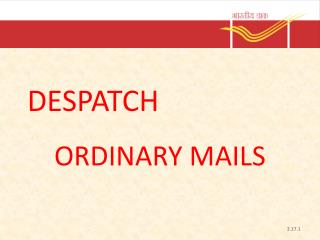 DESPATCH