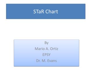 STaR Chart