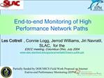 End-to-end Monitoring of High Performance Network Paths