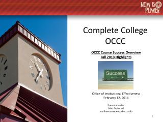 Complete College OCCC