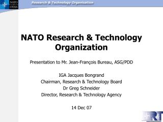 NATO Research &amp; Technology Organization