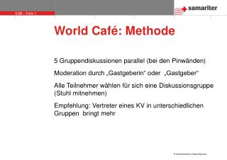 World Café: Methode