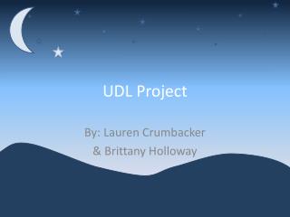 UDL Project