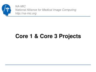 Core 1 &amp; Core 3 Projects