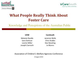 What People Really Think About Foster Care