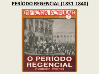 periodo regencial