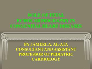 ROLE OF FETAL ECHOCARDIOGRAPHY IN CONGENITAL HEART DISEASES