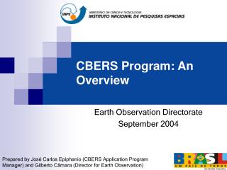 CBERS Program: An Overview