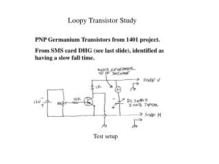 Loopy Transistor Study