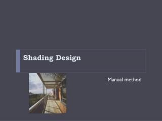 Shading Design