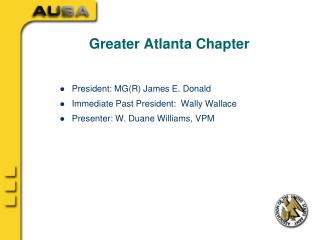 Greater Atlanta Chapter