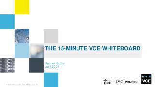THE 15-MINute VCE WHITEBOARD