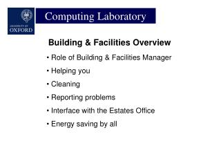 Computing Laboratory