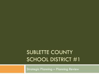 Sublette County School District #1