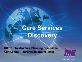 Care Services Discovery