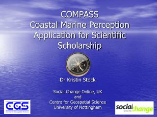 COMPASS Coastal Marine Perception Application for Scientific Scholarship