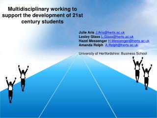Multidisciplinary working to support the development of 21st century students