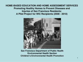 San Francisco Department of Public Health Environmental Health Section