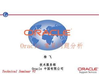 Oracle 常见问题分析
