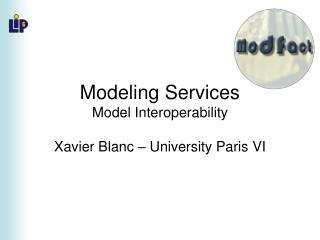 Modeling Services Model Interoperability