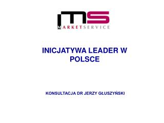 INICJATYWA LEADER W POLSCE