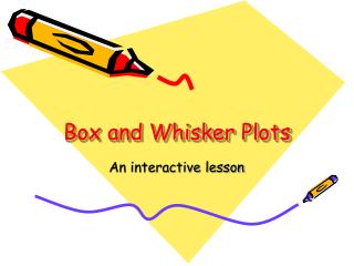 Box and Whisker Plots