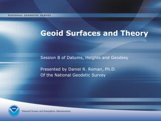 Geoid Surfaces and Theory