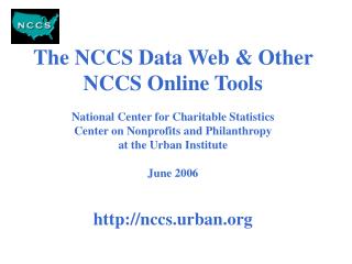NCCS Data Goals