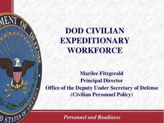 DOD CIVILIAN EXPEDITIONARY WORKFORCE