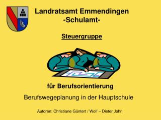 Landratsamt Emmendingen -Schulamt- Steuergruppe